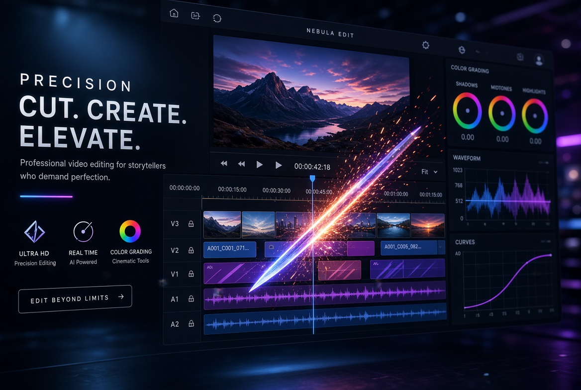 NaiCut video editor interface